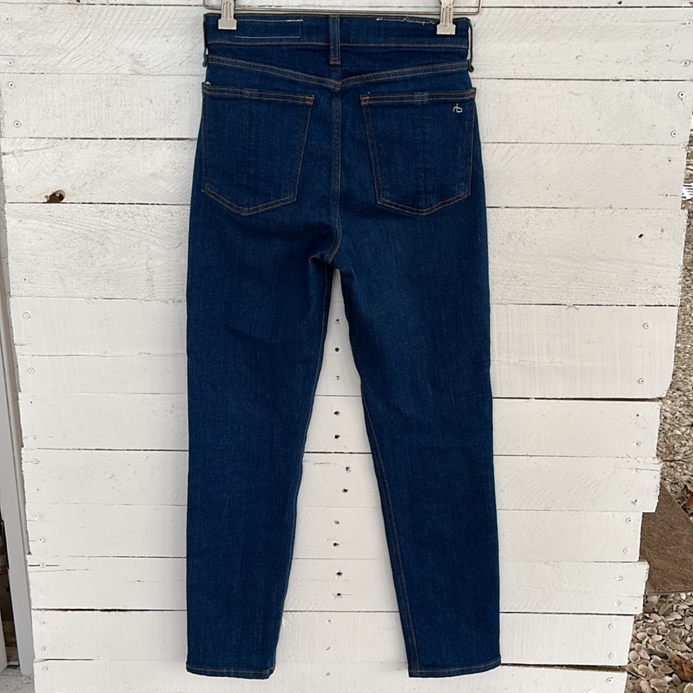 Rag & Bone Hi Rise Jeans 25 - Picture 4 of 6
